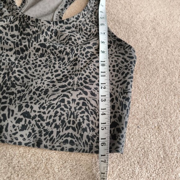 Flexure Bodywear Animal Leopard Abstract Yoga Running Athletic Tank Top M - Picture 7 of 8